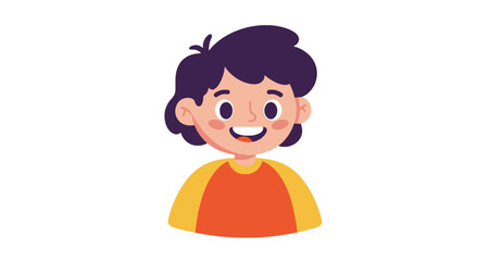 Simple cartoon illustration of a small blue house with a green roof.