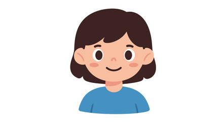 Simple cartoon illustration of a small blue house with a green roof.