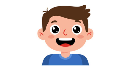 Simple cartoon illustration of a small blue house with a green roof.