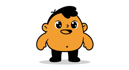 Simple cartoon illustration of a small blue house with a green roof.