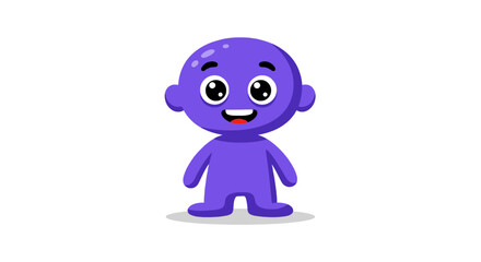 Simple cartoon illustration of a small blue house with a green roof.