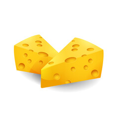 cheese food object element for design