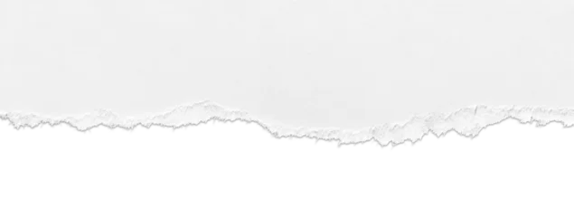 Torn white paper border with drop shadow isolated on background  © Philip Steury