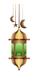 Islamic lantern for ramadan decoration