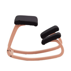 chair Office Desk Height with Medium Back; set of wheels for mobility and adjustable height; provides greater upper and lower back support