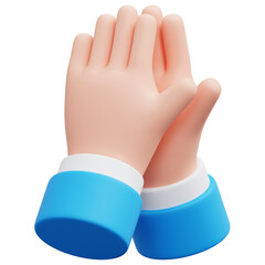 3D High Five Gesture Icon