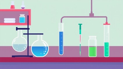 test tube with blood