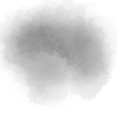 This image shows a dark, abstract cloud-like formation in varying shades of gray and black. The dense, textured strokes give the impression of smoke, mist, or an ink wash. Below the cloud, thin vertic