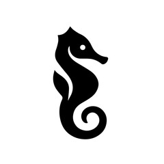 Clean Seahorse Icon