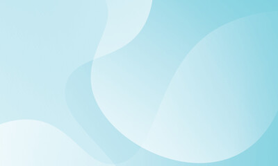Abstract Light Blue Organic Shapes Gradient Background Vector eps 10
