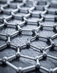 3D Molecular Structure of Graphene