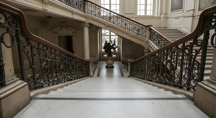 Obraz premium Grand staircase interior