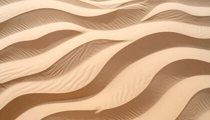 Abstract Sand Dune Patterns in Beige and Brown Tones