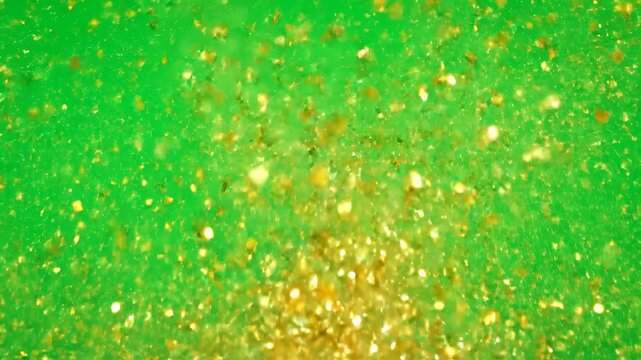 Vibrant color powder exploding and dispersing in a mesmerizing cloud, isolated on green screen dispersing, vibrant, holi powder