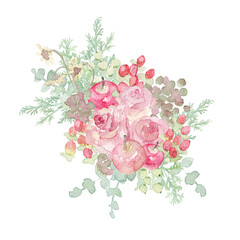 Autumn colors bouquet