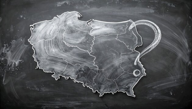 Poland Map Questioning National Borders