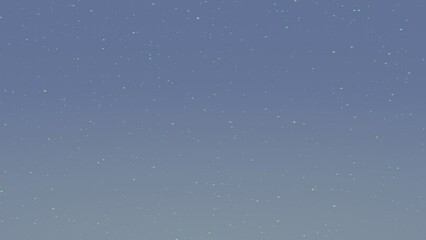 A serene gradient sky with scattered green stars, transitioning from dark blue to light blue. This calming backdrop is perfect for celestial themes or dreamy designs.