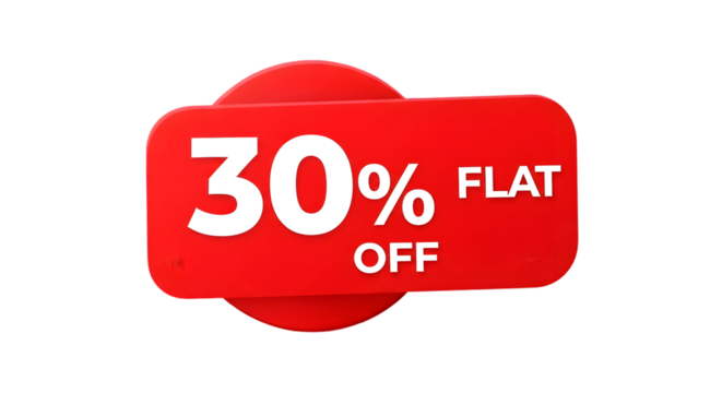 Don't miss out! Grab 30 percent off today with this limited time sale promotion!