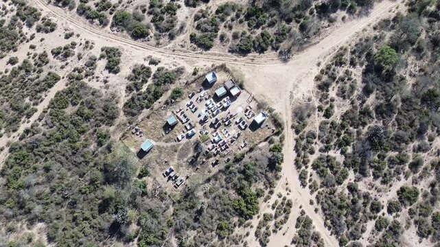 Cementerio monte de Santiago del estero 