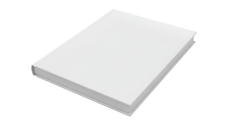 blank book isolated on white