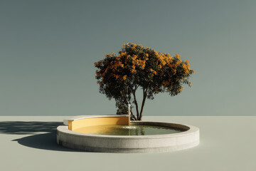 minimalist depiction of urban parks and squares from top  cities of cis featuring iconic city symbols