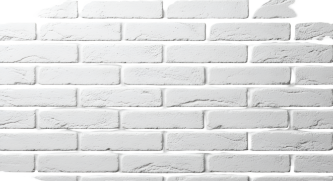 white brick wall background