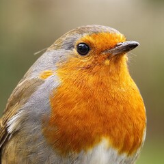 robin red breast bird