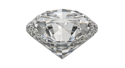 diamond on white background
