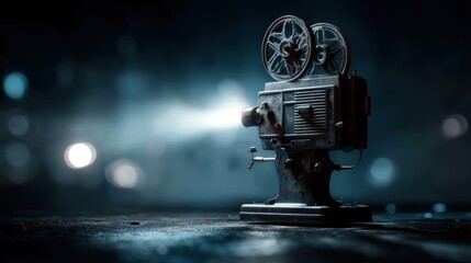 Vintage projector image
