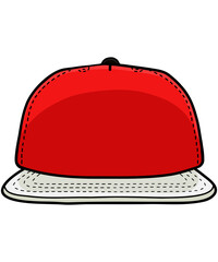 isolated background of Baseball cap