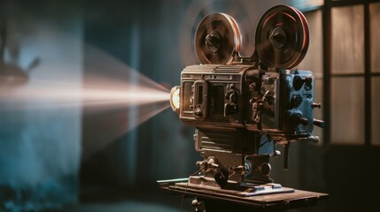 Fototapeta premium Projector beam