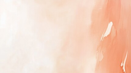Fototapeta premium Delicate blush-toned abstract painting.