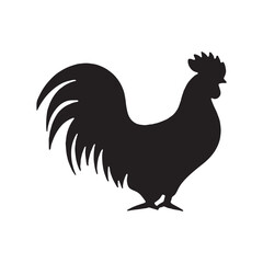 Cickens vector illustration on a white background.Simple design,perfect for various uses.