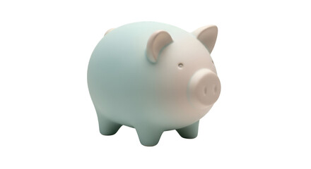 Obraz premium piggy bank isolated on white background