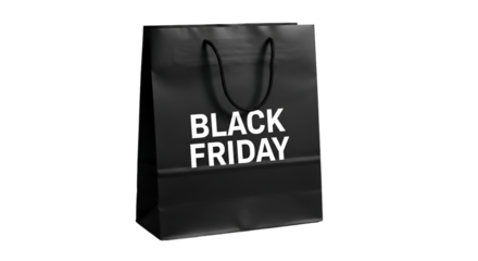 black bag with a gift