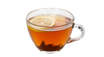 cup of tea with lemon