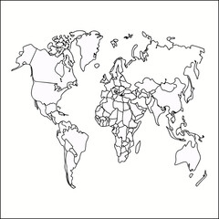 Worldmap background design