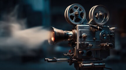 Fototapeta premium Vintage projector