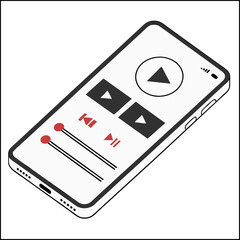 Play button in template
