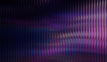 Vibrant purple fractal gradient with smooth distortion texture, iridescent glass ripple background,...