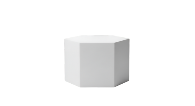 white box isolated on white