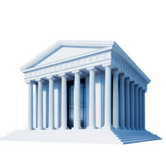 Obraz premium Classical Building Architecture Ancient Temple Structure Grand Facade Historical Landmark