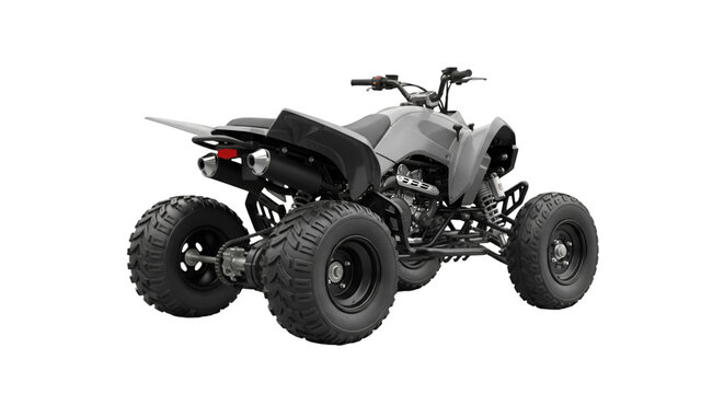 atv on white background