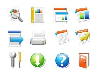 document icon set