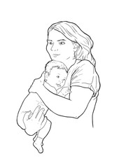 How to hold a baby