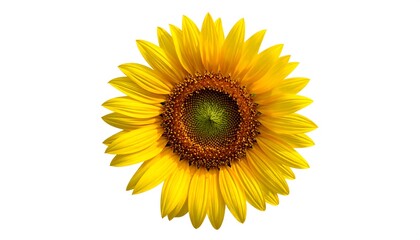 Fototapeta premium Radiant Sunflower Bloom Close-up Image