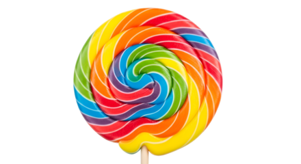 lollipop isolated on white background