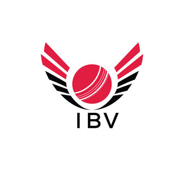 IBV Cricket Company logo. IBV Tournament and Team logo design and business. IBV Branding Design best icon.
