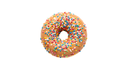 donut isolated on white background