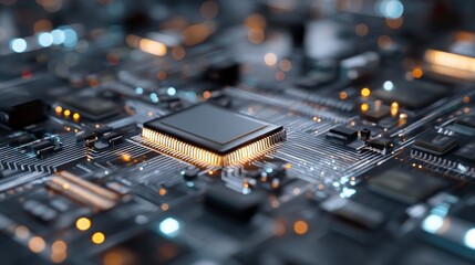 Processor chip circuit